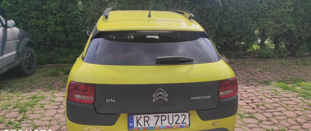 Citroen C4 Cactus cena 40000 przebieg: 171966, rok produkcji 2016 z Kraków małe 16